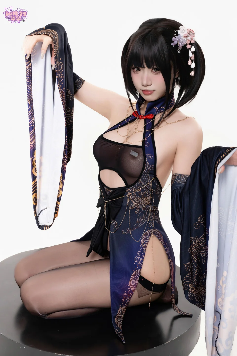 柒柒要乖哦 - No.073 紫电 [69P-756MB] tg@simisebaisi 【丝足阁】022.webp